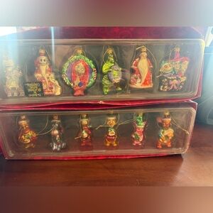 Disneys Nightmare before Christmas&Winnie the Pooh Ornaments (READ DESCRIPTION)